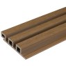 Ecoscape Forma - Spiced Oak Composite Slatted Cladding Board