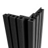 Ecoscape Forma - Midnight Composite Slatted Cladding Corner Trim
