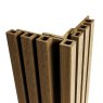 Ecoscape Ecoscape Forma - Spiced Oak Composite Slatted Cladding Corner Trim