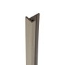 Ecoscape Forma - Silver Birch Composite Slatted Cladding End Trim
