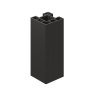 Ecoscape Clarity - 3m Charcoal Composite Corner Fence Post