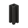 Ecoscape Clarity - 3m Charcoal Composite Corner Fence Post