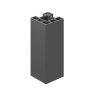 Ecoscape Clarity - 3m Graphite Composite Corner Fence Post