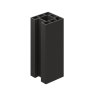 B+M 1.94m Charcoal Composite End Fence Post