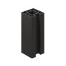 Ecoscape Clarity - 1.94m Charcoal Composite End Fence Post