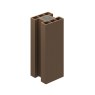 B+M 3m Walnut Composite Inter Fence Post