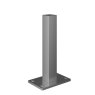 Ecoscape Clarity - Steel Fence Base Plate with Bolts