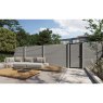 Ecoscape Ecoscape Clarity - Graphite Composite Gate