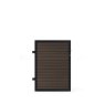 Ecoscape Ecoscape Clarity - Walnut Composite Gate