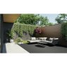 Ecoscape Ecoscape Legna - Carbon Embossed Flat Decking Trim