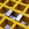 Barclay & Mathieson M-Clip Fixing for GRP Grating - Stainless Steel