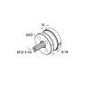 BM Architectural 50mm Diameter Glass Adapter with Additional Holes