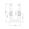 BM Architectural Eazyfit Channel Side Fix Kit