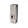 BM Architectural Dorma-Glas Rectangular Keep Satin Finish 10-12mm Glass
