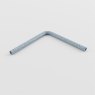 Galvanised 90 Degree Bend Handrail Tube Galvanised 90 Degree Bend Handrail Tube