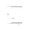BM Steel 150 x 75 x 18KG Parallel Flange Channels - BSEN10025-2 S275JR