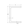 180 x 75 x 20KG Parallel Flange Channels - BSEN10025-2 S355JR