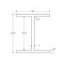BM Steel 356 x 171 x 45KG Universal Beam - BSEN10025-2 S355J0
