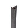 Ecoscape Forma - Argent Composite Slatted Cladding End Trim