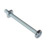 M6 x 100mm (Bag 25) ForgeFix - Roofing Bolts & Square Nuts, ZP