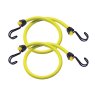 Master Lock - Twin Wire Bungee Cord 100cm Yellow 2 Piece