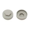 Goosewing Grey 19mm (Pack 100) ForgeFix - TechFast Cover Cap