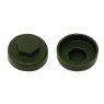 Olive Green 19mm (Pack 100) ForgeFix - TechFast Cover Cap