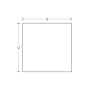 BM Steel 12 x 12mm - 6m Black Solid Squares - BSEN10025-2 S275JR