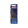 Faithfull - HSSE M35 Cobalt Quick-Change Impact Drill Bit Set, 5 Piece