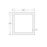 100 x 100 x 8mm Square Hollow Section - BSEN10219 S355J2H