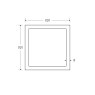 200 x 200 x 8mm - 7.5m Square Hollow Section - BSEN10219 S355J2H