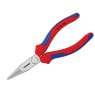 Knipex - Snipe Nose Side Cutting Pliers (Radio) Multi-Component Grip 160mm (6.1/4in)