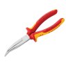 Knipex - VDE Long Bent Snipe Nose Side Cutting Pliers 200mm