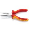 Knipex - VDE Snipe Nose Side Cutting Pliers (Radio) 160mm