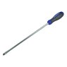 300mm x 10mm Faithfull - Soft Grip Screwdriver, Flared Slotted