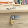 40mm Master Lock - Brass Finish Combination Padlock