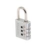 Master Lock - Aluminium 30mm 3-Digit Combination Padlock Master Lock - Aluminium 30mm 3-Digit Combination Padlock