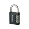 Master Lock - Black Finish 40mm 4-Digit Combination Padlock