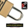 Master Lock - Excell? 4-Digit Combination 50mm Padlock - 38mm Shackle
