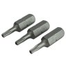 Faithfull - Security S2 Grade Steel Screwdriver Bits