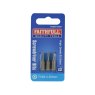 Faithfull - Security S2 Grade Steel Screwdriver Bits