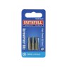 Faithfull - Security S2 Grade Steel Screwdriver Bits