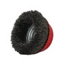 100 x M14 x 2 0.30mm Faithfull - Wire Cup Brush