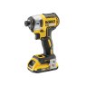 2 x 2.0Ah Li-ion DEWALT - DCF887 XR Brushless 3-Speed Impact Driver