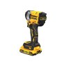 2 x 18V 2.0Ah Li-ion Batteries DEWALT - DCF922 XR BL 1/2in Impact Wrench