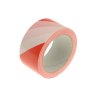 50mm x 3m Red/White Faithfull - Professional Self-Adhesive Hazard Tape