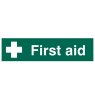 Scan - First Aid - PVC Sign 200 x 50mm Scan - First Aid - PVC Sign 200 x 50mm