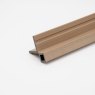 EazyClad 5S - Clay Beige Composite Slatted Cladding Corner Trim