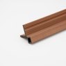 EazyClad 5S - Oak Composite Slatted Cladding Corner Trim