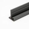 EazyClad 5S - Slate Grey Composite Slatted Cladding End Trim